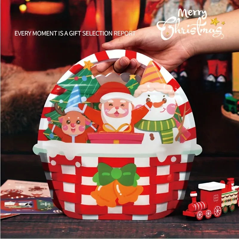 10pc Assorted Christmas Gift Bags Ideal for Birthdays Parties and Treat Packaging