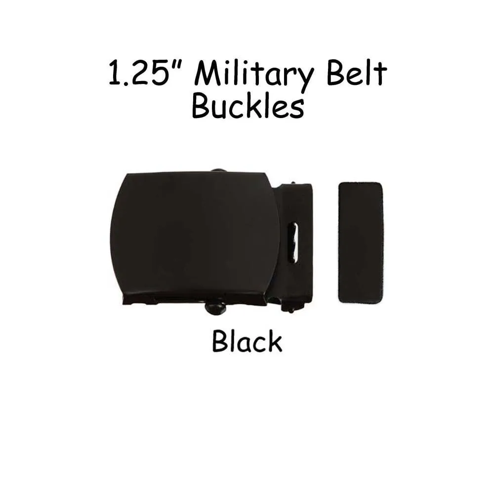 1.25" Military Belt Buckles