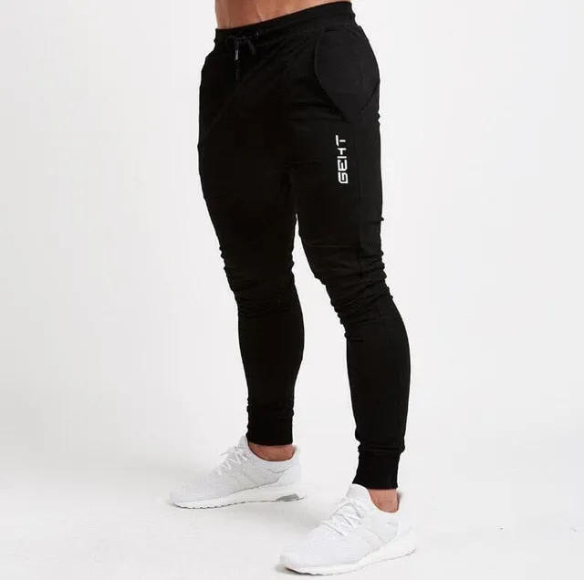 2020 Summer New Fashion Thin section Pants Men Casual Trouser Jogger Bodybuilding Fitness Sweat Time limited Sweatpants