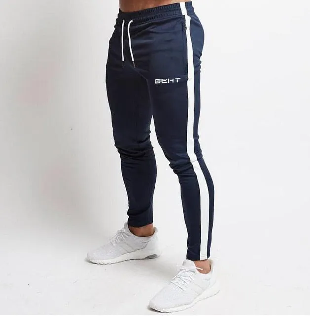 2020 Summer New Fashion Thin section Pants Men Casual Trouser Jogger Bodybuilding Fitness Sweat Time limited Sweatpants