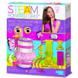 4M Steam Powered Kids Ms Tin Can Robot