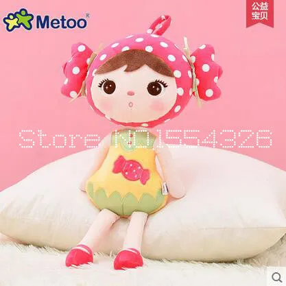 50cm New Metoo Cartoon Stuffed Animals Angela Plush Toys Sleeping Dolls for Children Toy Birthday Gifts Kids Free shipping