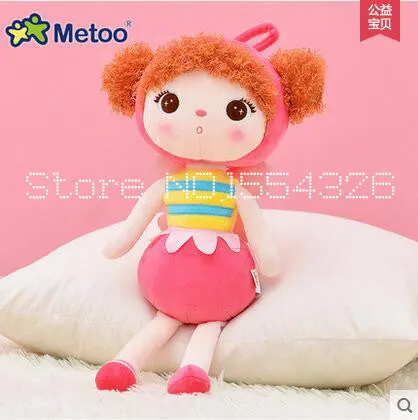 50cm New Metoo Cartoon Stuffed Animals Angela Plush Toys Sleeping Dolls for Children Toy Birthday Gifts Kids Free shipping