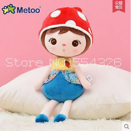 50cm New Metoo Cartoon Stuffed Animals Angela Plush Toys Sleeping Dolls for Children Toy Birthday Gifts Kids Free shipping