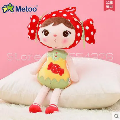 50cm New Metoo Cartoon Stuffed Animals Angela Plush Toys Sleeping Dolls for Children Toy Birthday Gifts Kids Free shipping