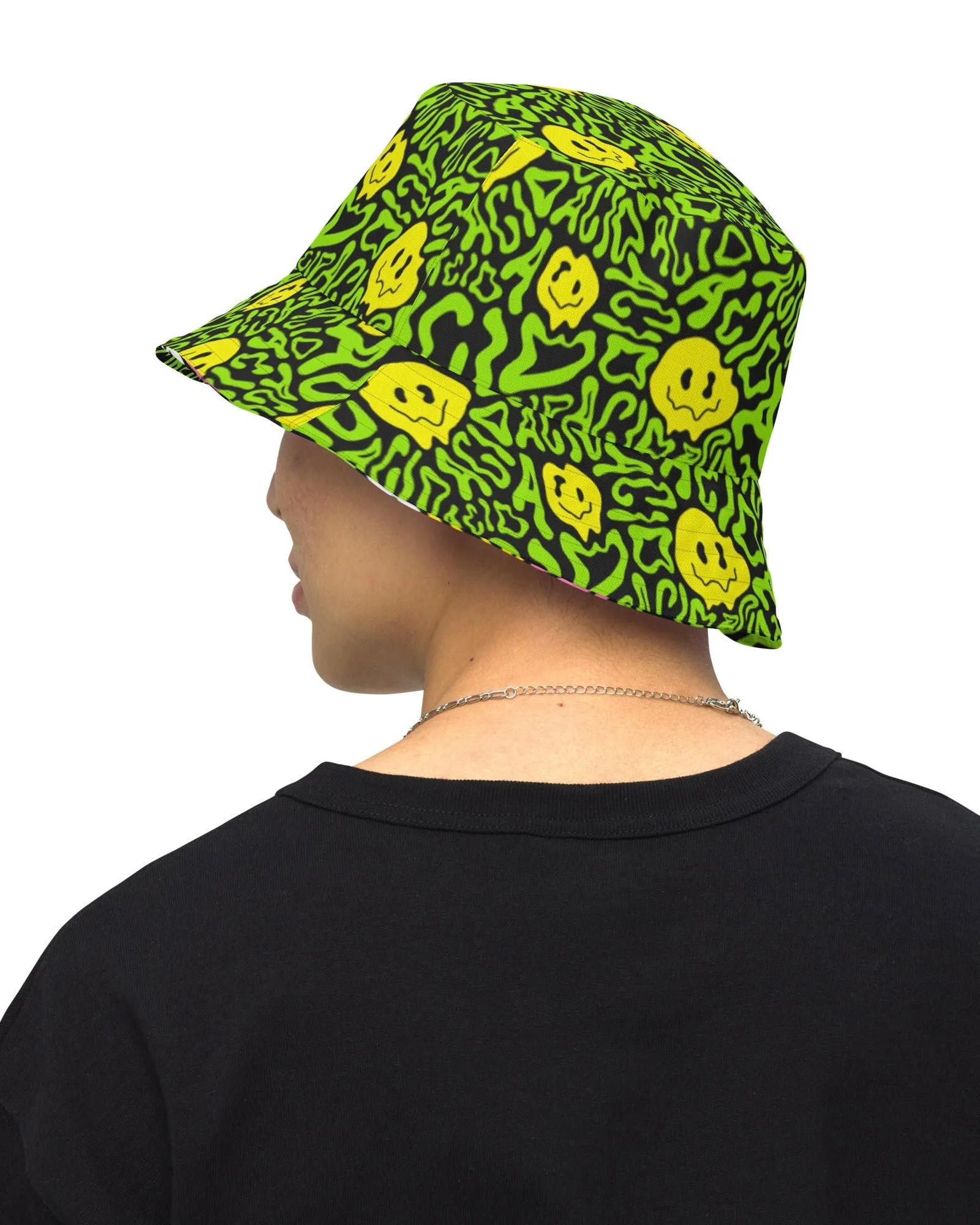 Acid Smilez / Candy Acid Reversible Bucket Hat