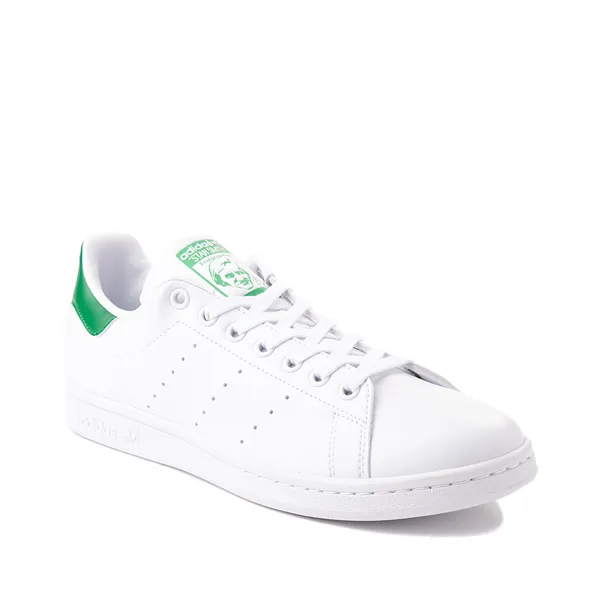 adidas Men's Stan Smith Athletic Sneakers, white/green