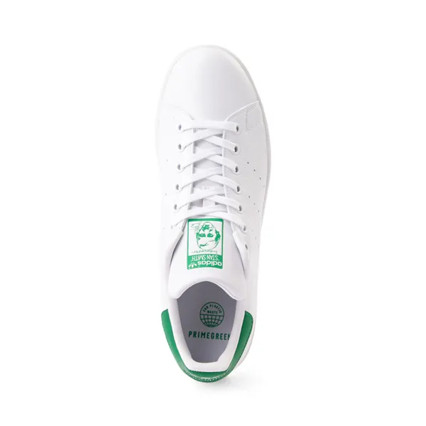 adidas Men's Stan Smith Athletic Sneakers, white/green