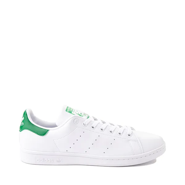 adidas Men's Stan Smith Athletic Sneakers, white/green