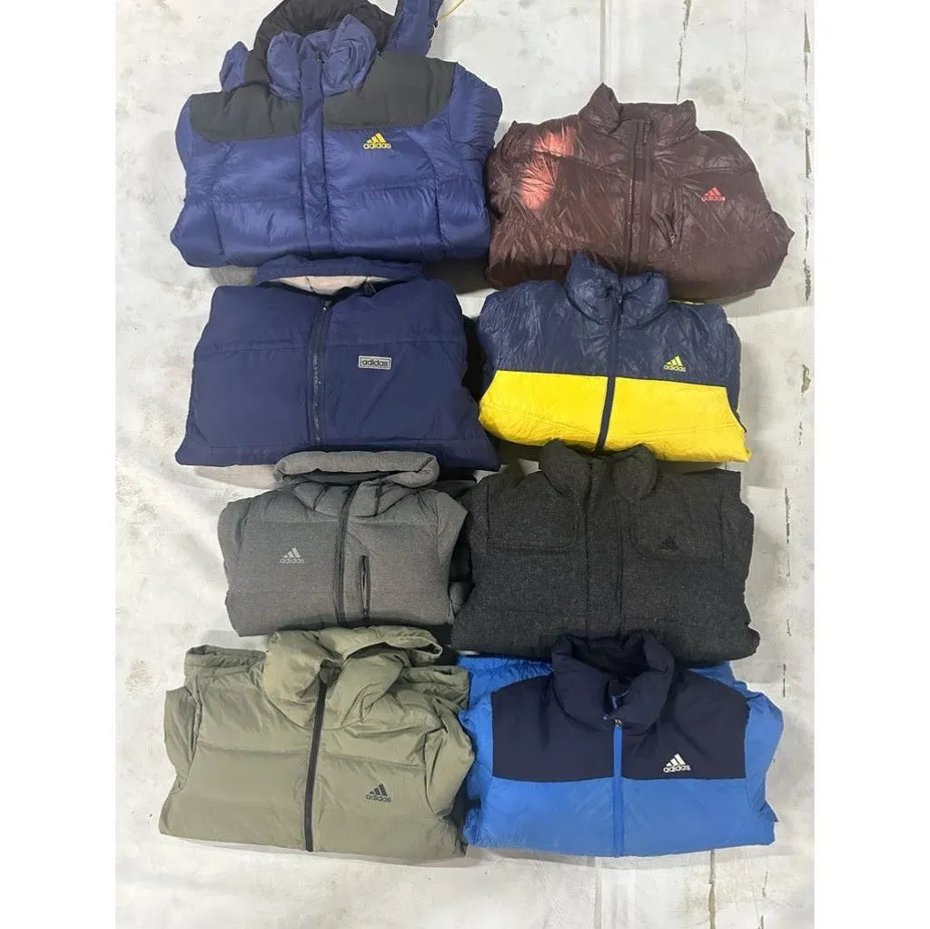 Adidas puffer jackets—20 pieces