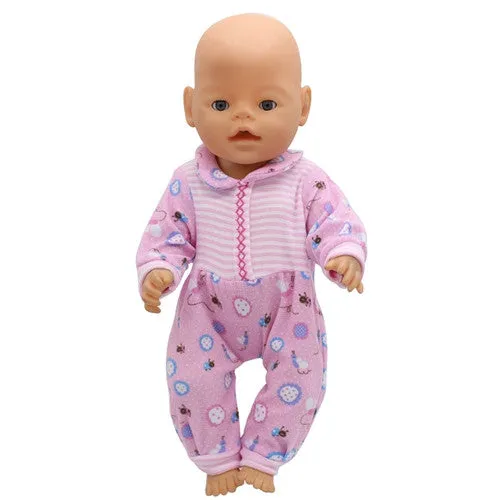 Baby Born Doll Clothes Fit 43cm Zapf Baby Born Doll Cute Jackets and Jumpers Rompers Doll Clothes Children Birthday Gifts T-6