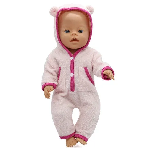 Baby Born Doll Clothes Fit 43cm Zapf Baby Born Doll Cute Jackets and Jumpers Rompers Doll Clothes Children Birthday Gifts T-6