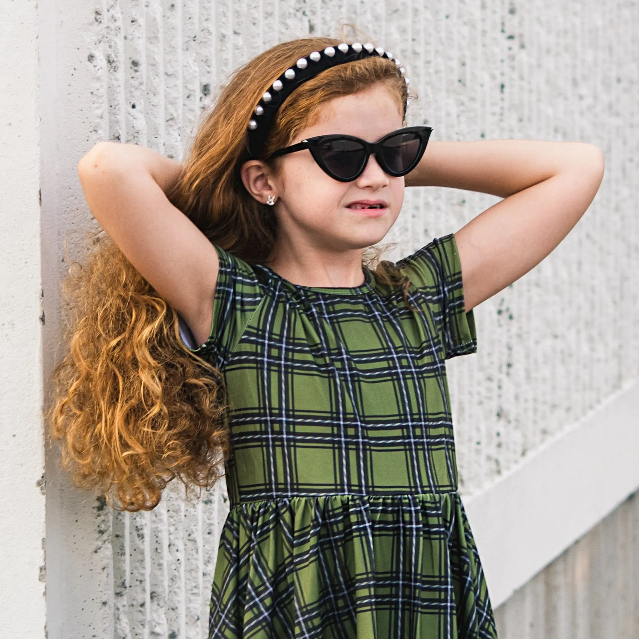 Black Velvet Wrapped Pearl Headband