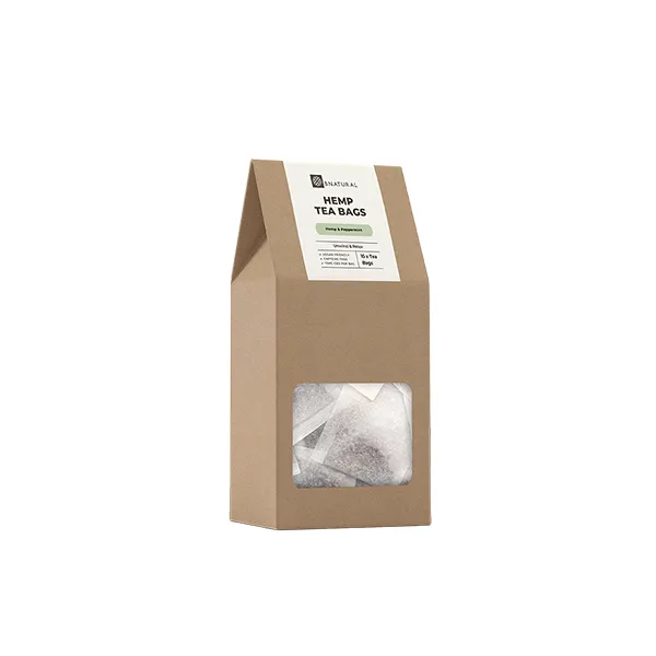 Bnatural Hemp & Peppermint 150mg CBD Tea Bags - 15 Bags