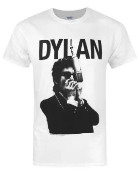 Bob Dylan Harmonica Men's T-Shirt