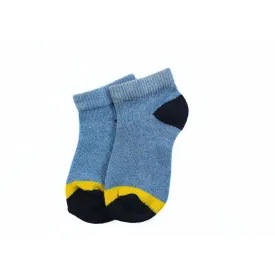 Boys blue and yellow socks