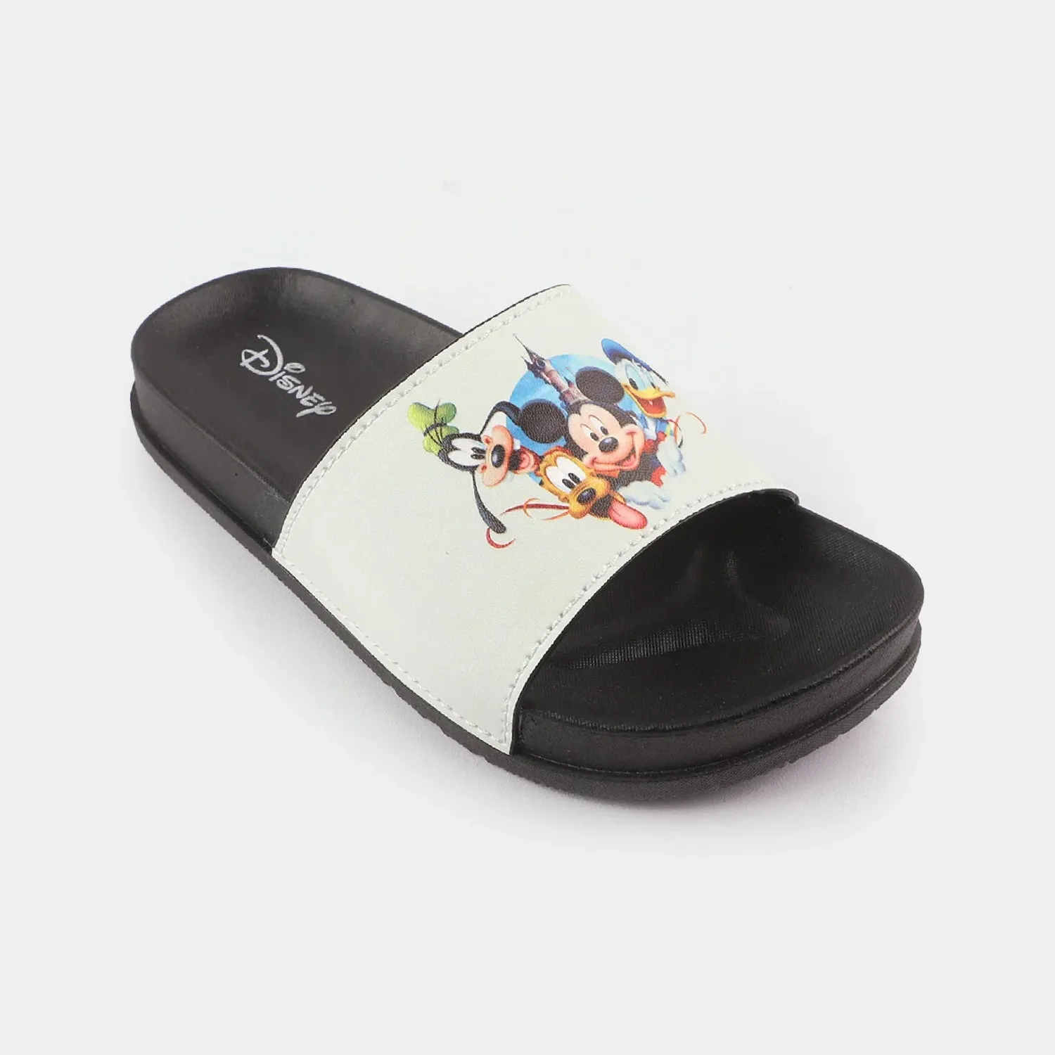 BOYS FASHION NON-SLIP SLIPPER-BLACK