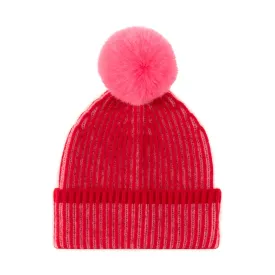 Christie Winter Hat Pink Red