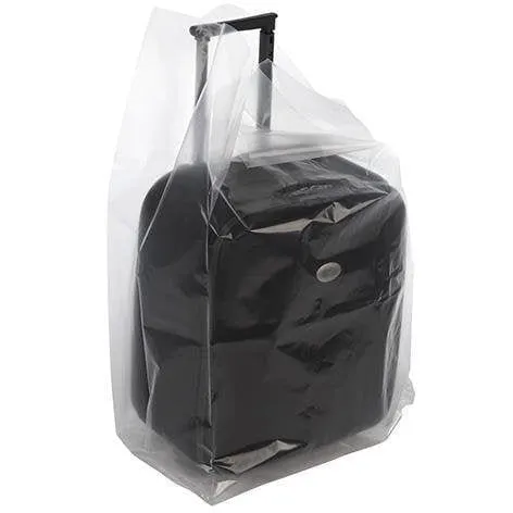 Clear Gusseted Bags on a Roll 51 x 49 x 85 x 4 mil