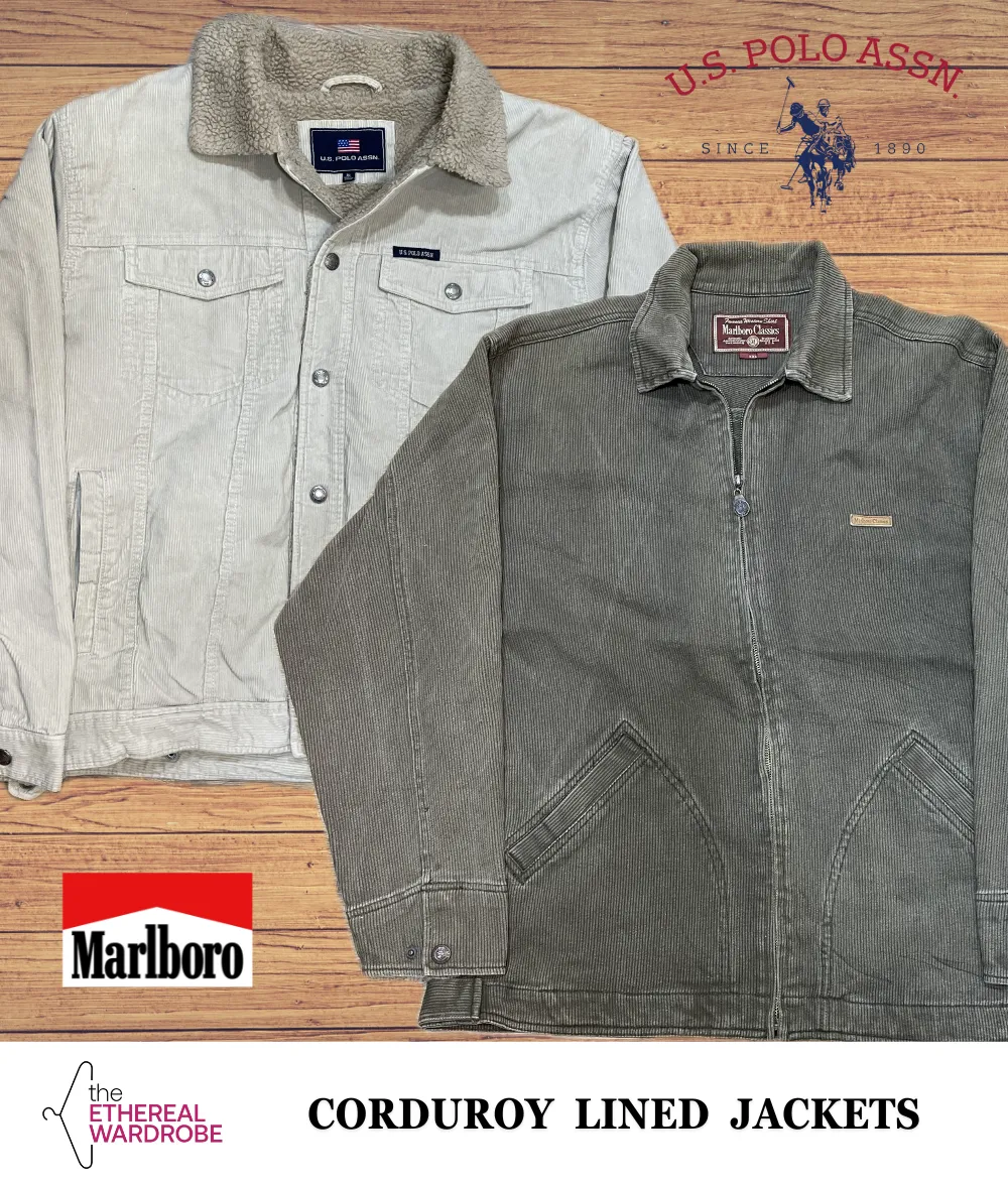 Corduroy Lined / Chore Jackets including Marlboro Classic & U.S Polo Assassin