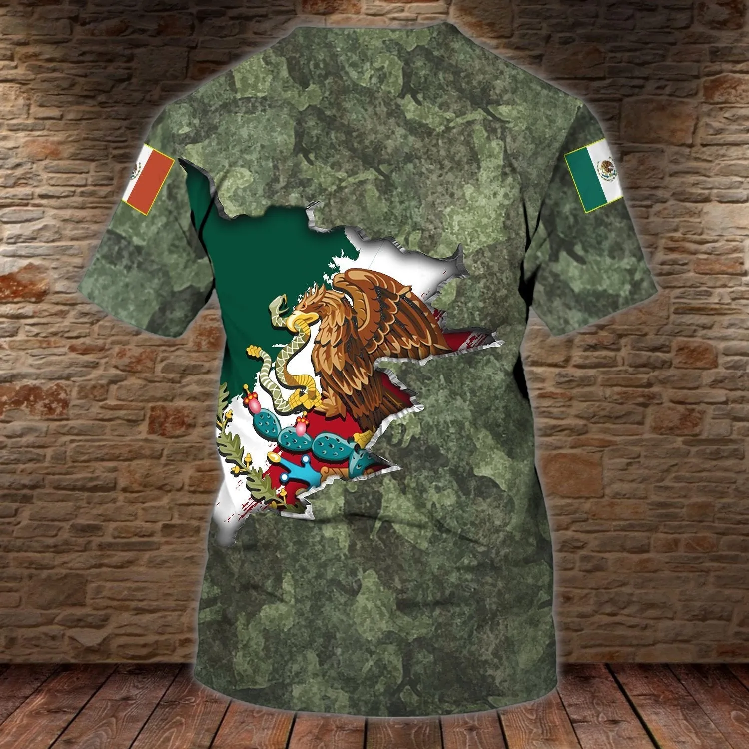 Customized 3D all over printed Mexican Shirt, Mexico T shirt, Mexican Shirts for Men and Women