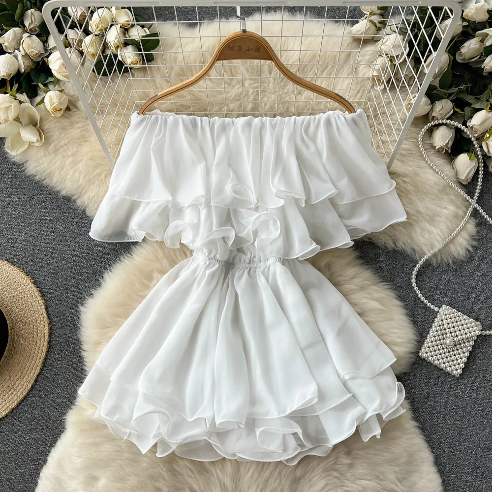 Cute chiffon short dress fashion dress     S331