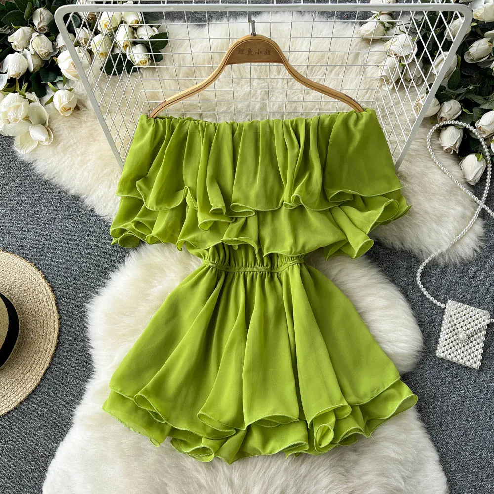 Cute chiffon short dress fashion dress     S331