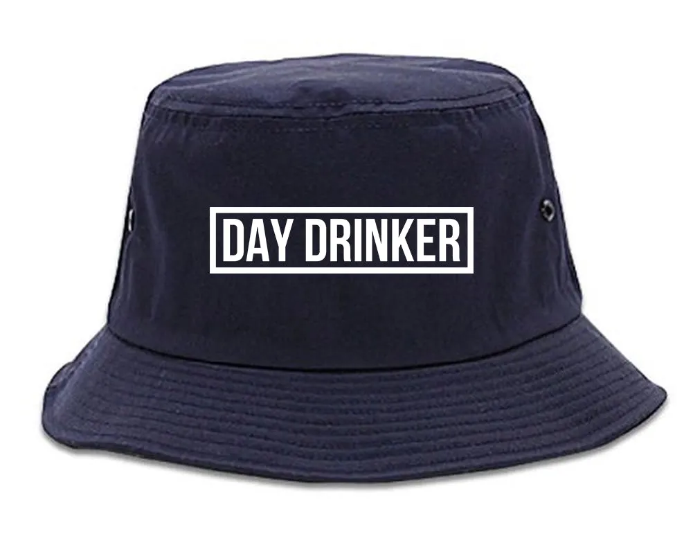 Day Drinker Box Logo Mens Bucket Hat