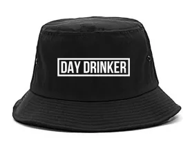 Day Drinker Box Logo Mens Bucket Hat