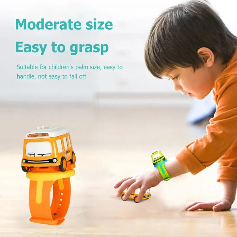 Digital Watch Toy Car With Light & Sound