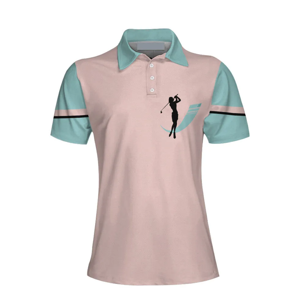 Do Not Make Me Use My Golfer's Voice Golf Women Polo Shirt, Gift for Girl Love Golf