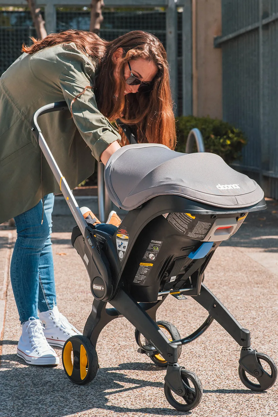 Doona Car Seat/Stroller: Blush Pink