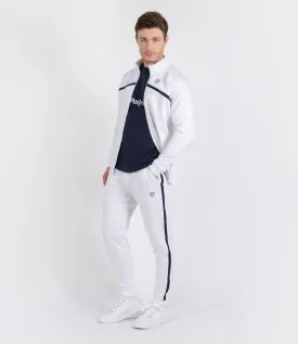 Edward Pant - White/Navy