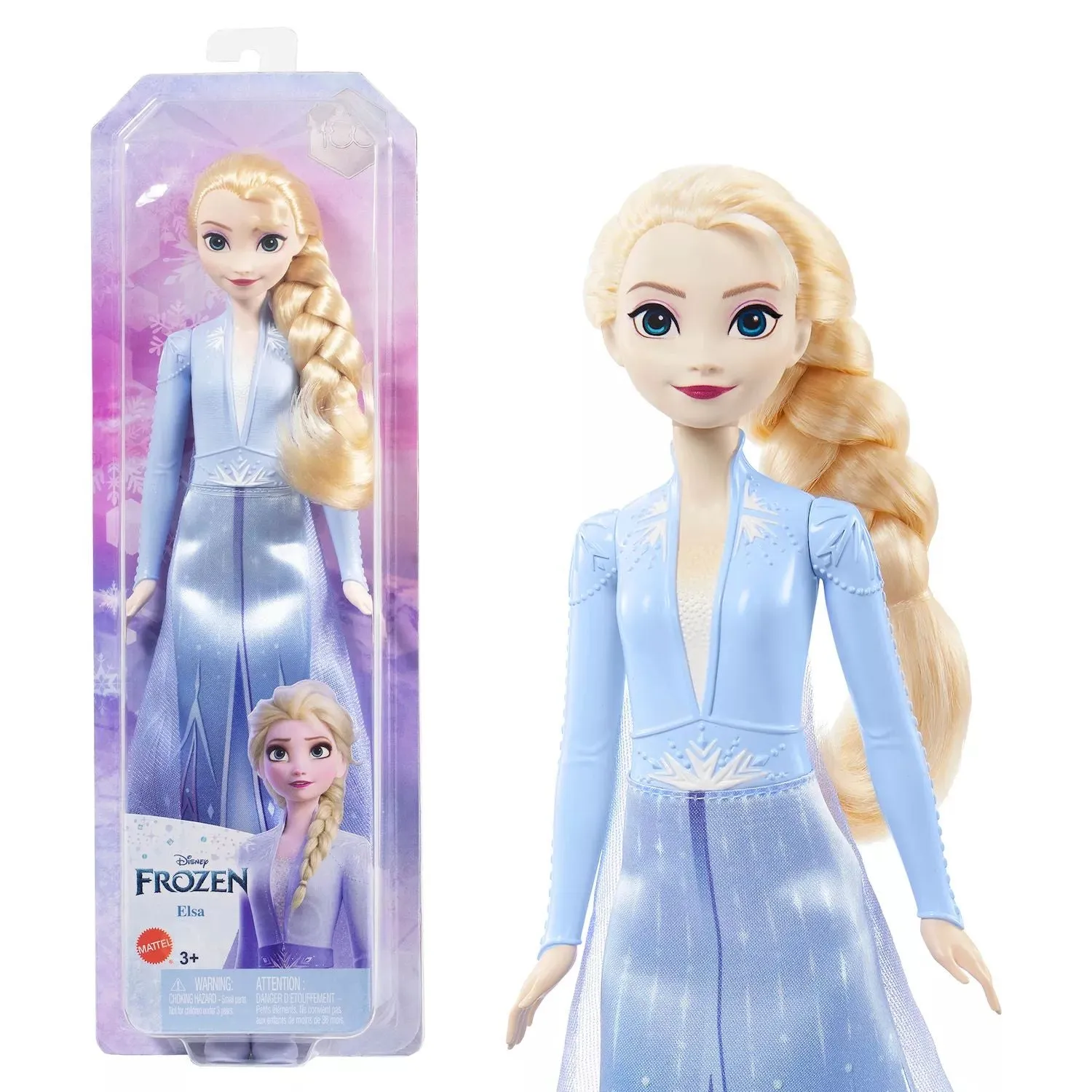 Elsa fashion doll from the cartoon "Frozen 2" from Mattel Mattel