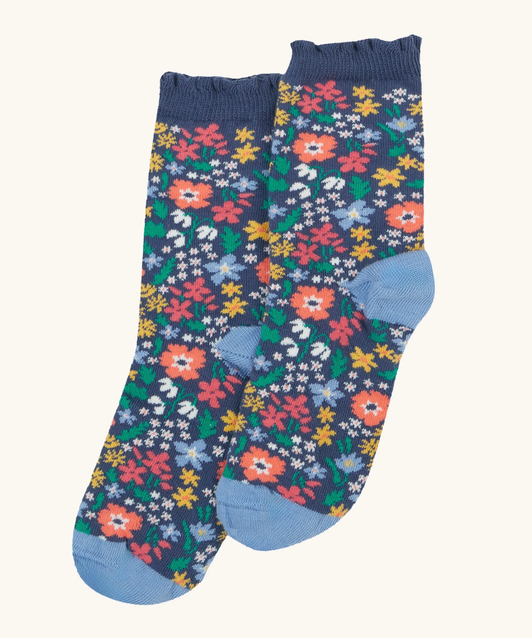 Frugi Frill Socks 2 Pack - Get Outside