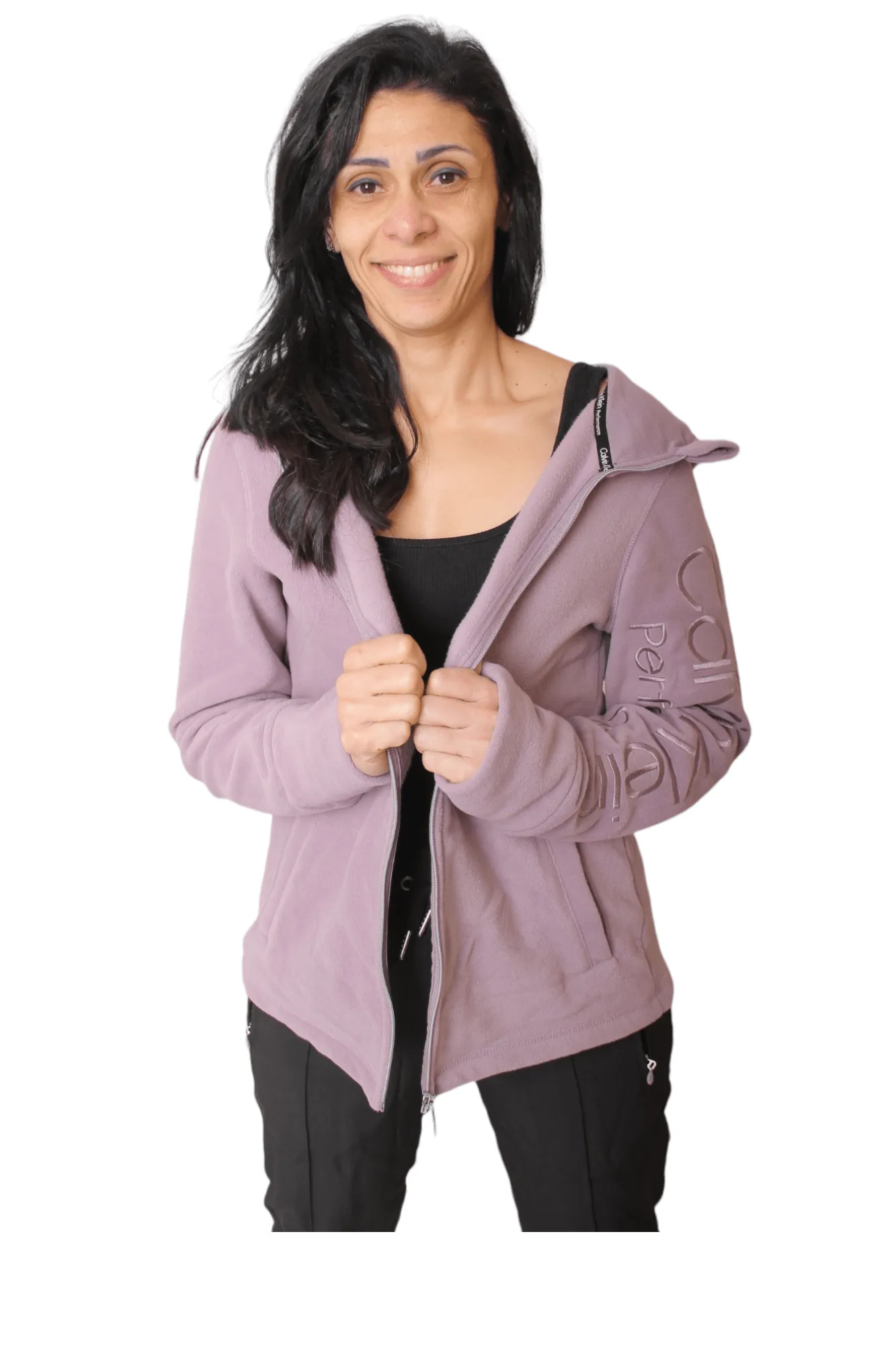 Full Zipper Jacket - CK -  Mauve