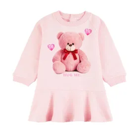 Girls Dress | Drop Waist - Teddy bear | Rock Your Baby