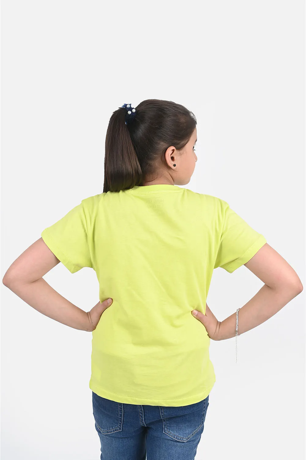 Girl's Short Sleeves Graphics Tee