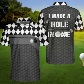 I Made A Bogey On Every Hole Argyle Polo Shirt Coolspod