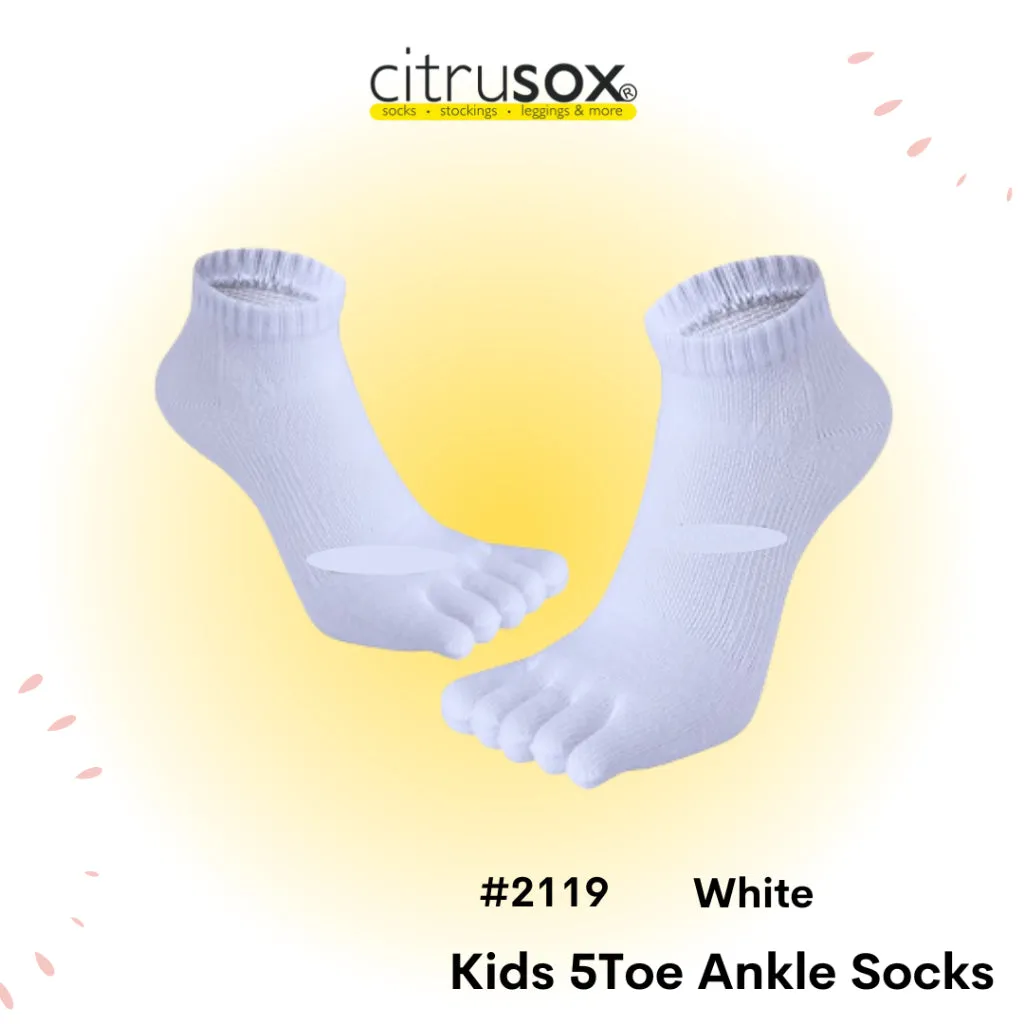 Kids Ankle 5-Toe Socks