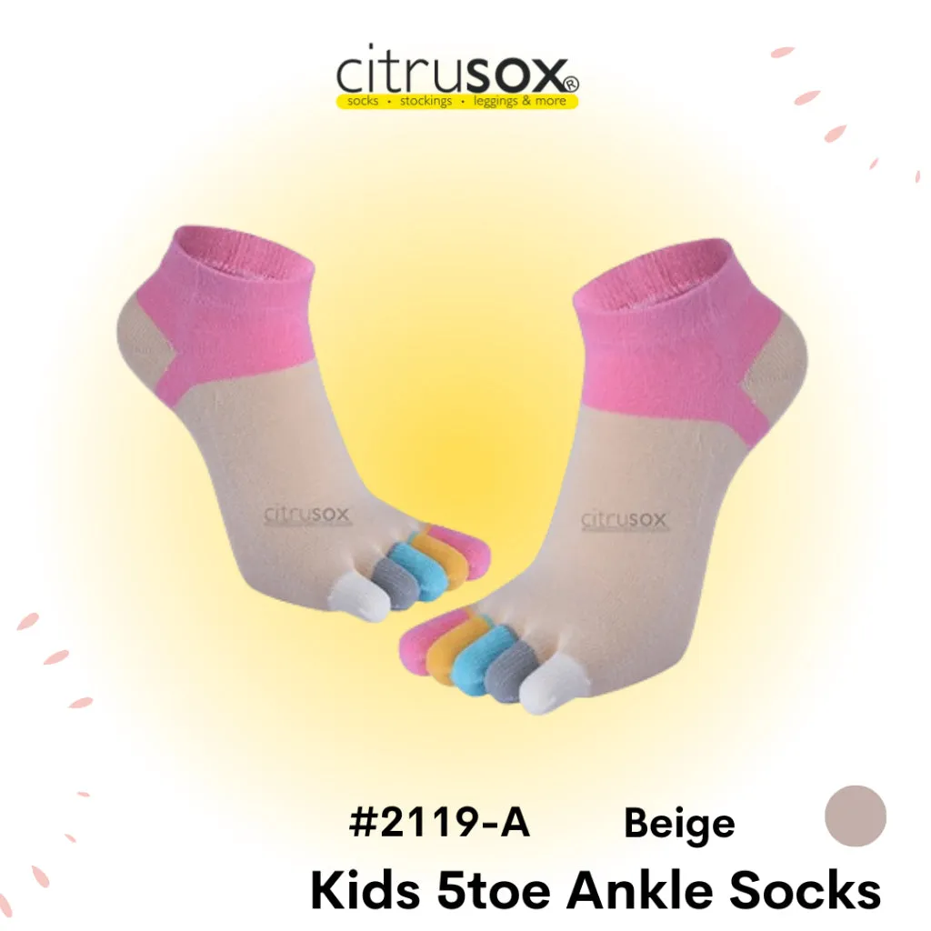 Kids Ankle 5-Toe Socks