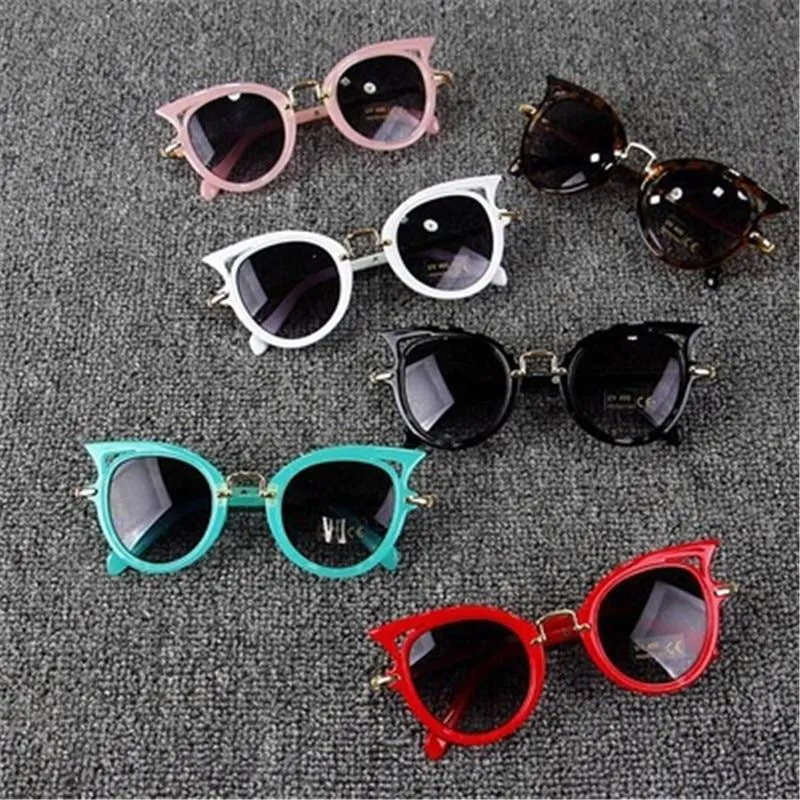 Kids Unisex Cat Eye Design Stylish Sunglasses