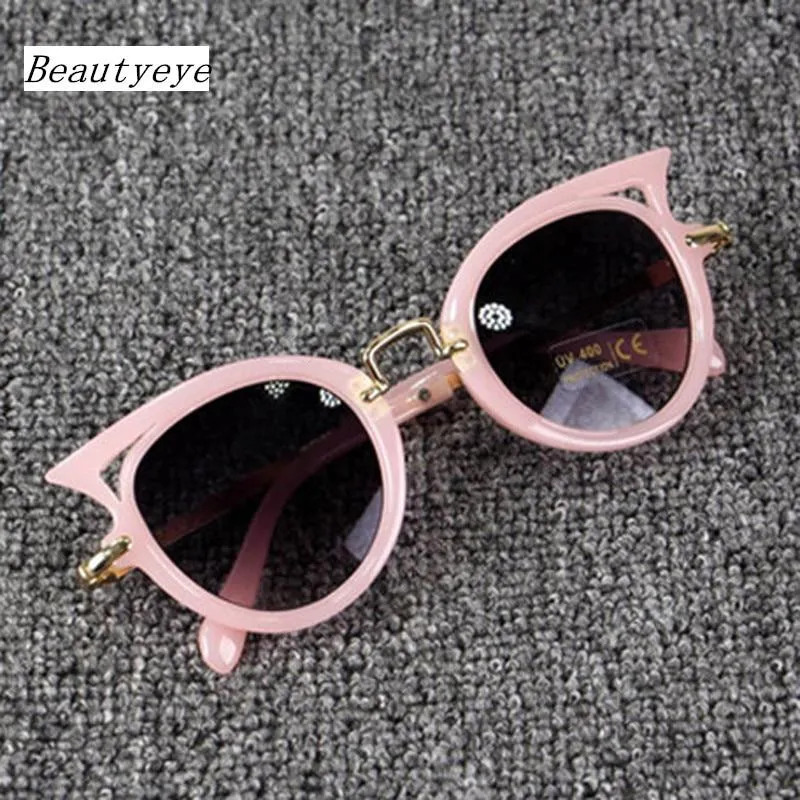 Kids Unisex Cat Eye Design Stylish Sunglasses