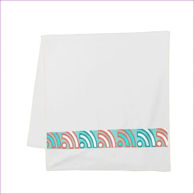 Langis Home Strip Towel - Blue