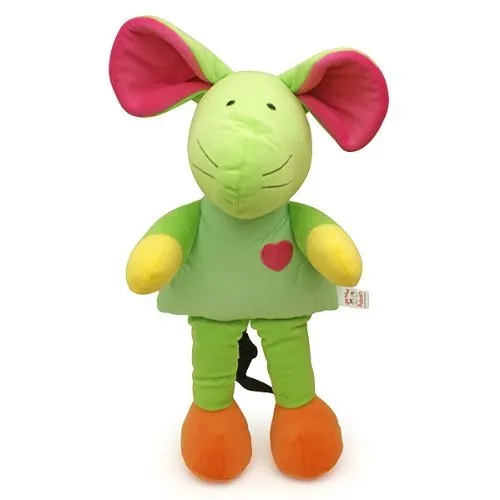 Learn to Dress Doll and Toy Mouse with Removable Clothes and Shoes for Fine Motor Skills, ASD