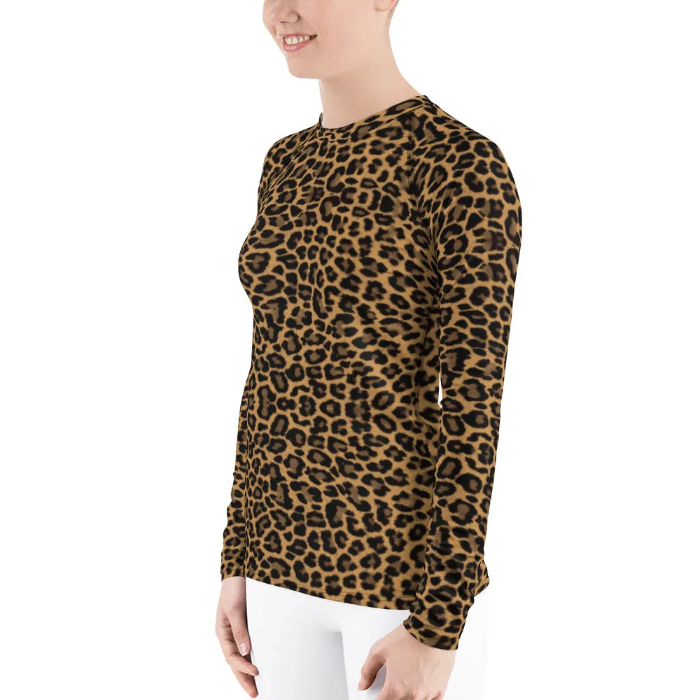 Leopard Long Sleeve Tops