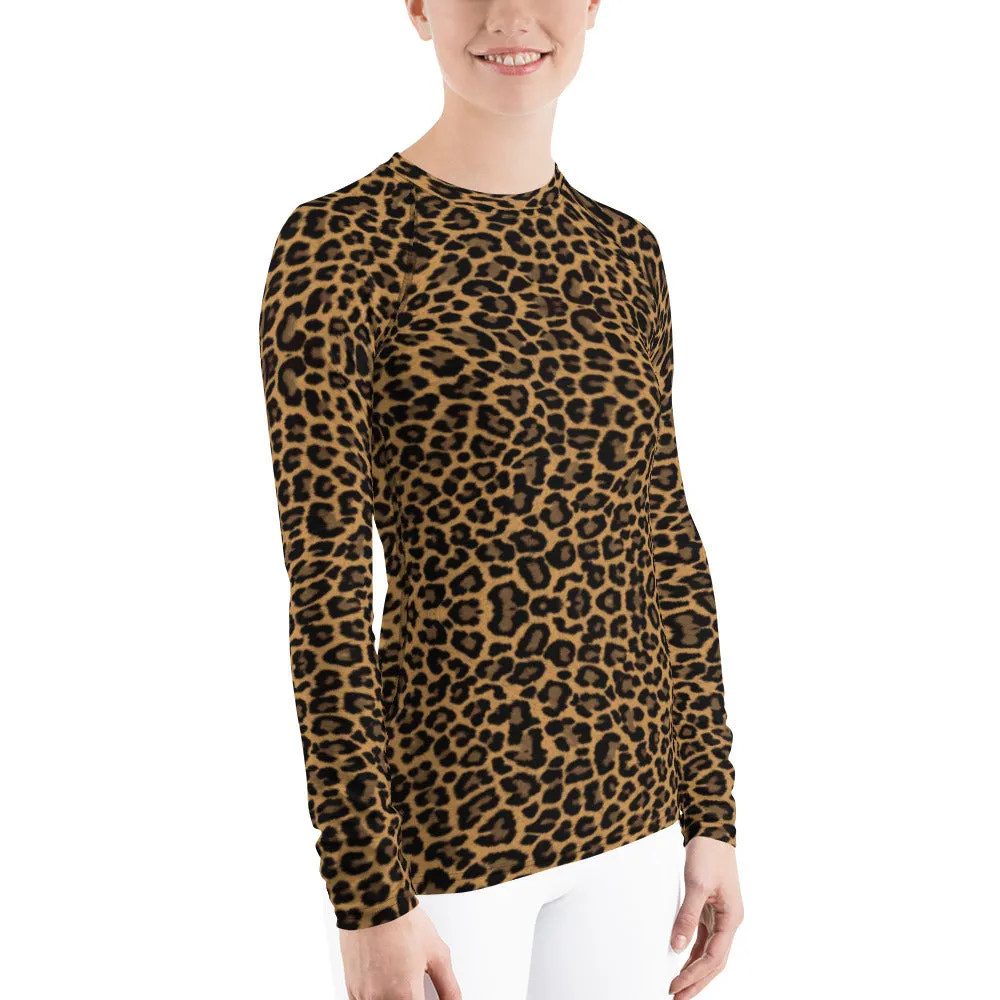 Leopard Long Sleeve Tops