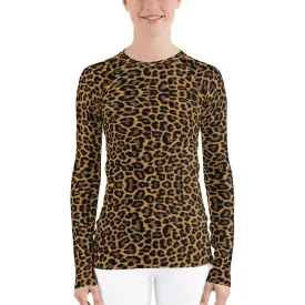 Leopard Long Sleeve Tops