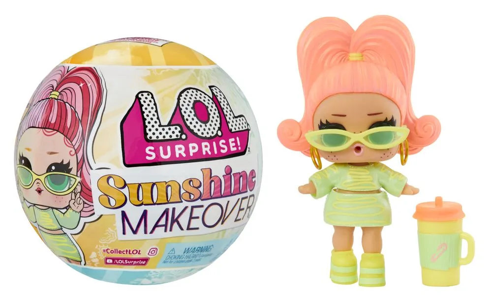 LOL SURPRISE SERIES 23 SUNSHINE MAKEOVER TOTS BLIND BALL