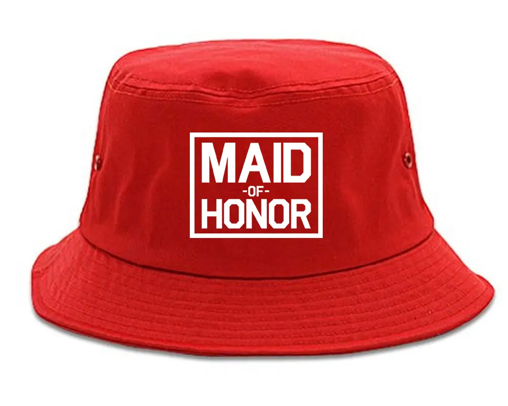 Maid Of Honor Wedding Mens Bucket Hat